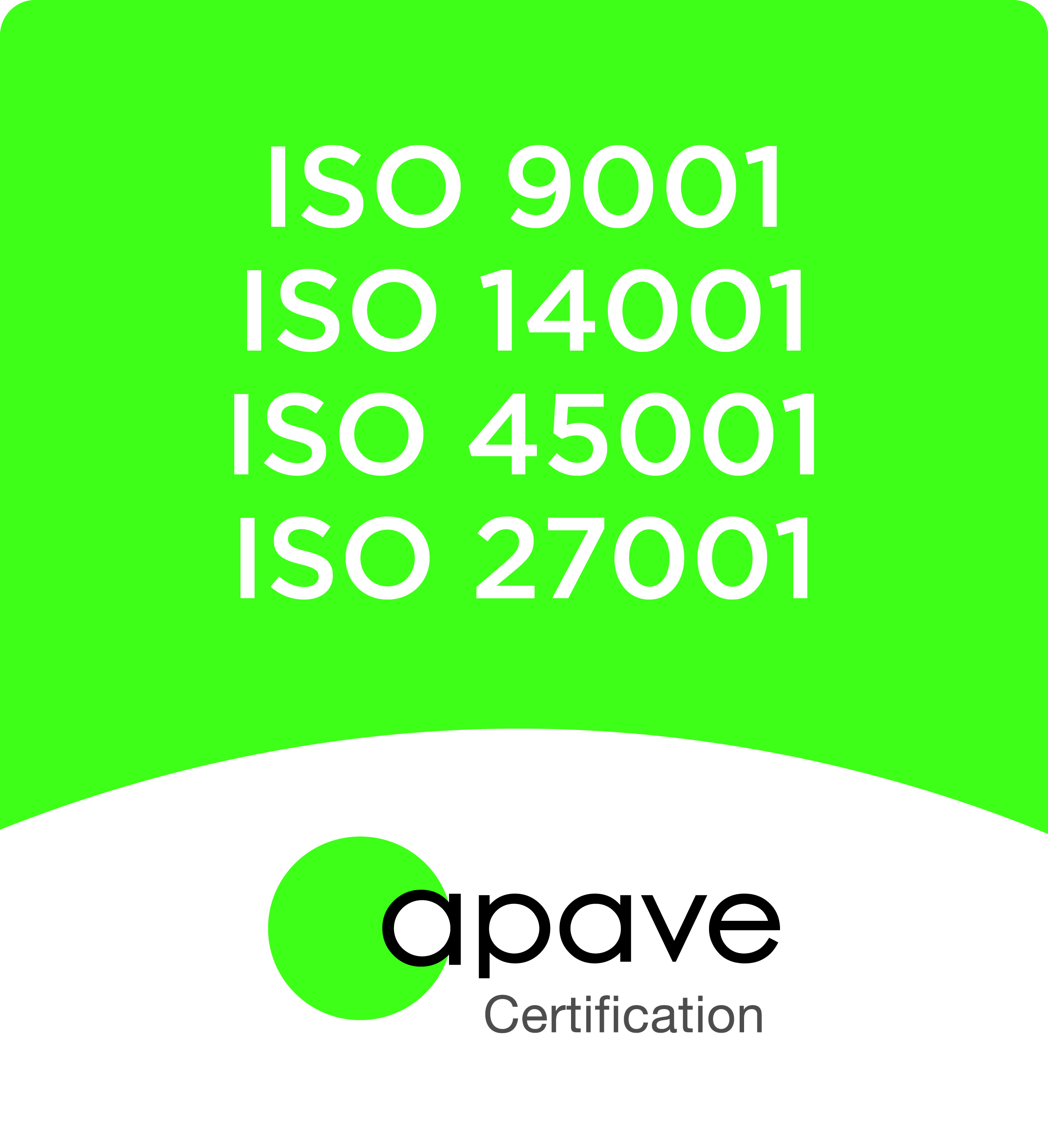 Apave Certification